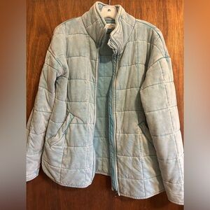 EUC Mineral Washed Quilted Jacket